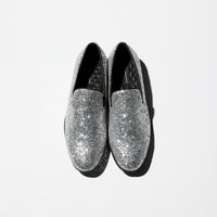 Archive《INC》Sequin Leather Slip-on Shoes
