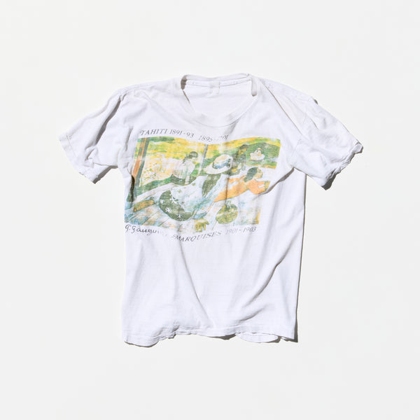 Vintage “Gauguin à Tahiti et aux îles Marquises” Art T-shirt