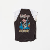Vintage《Anvil》80s “PINK FLOYD” Cut-off Sleeve Band T-shirt