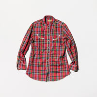 Vintage《MADE IN California》50s Plaid Pattern Western Shirt