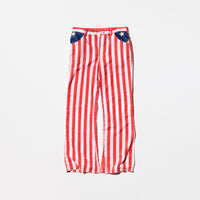 Vintage Stars and Stripes Boots-cut Pants