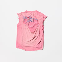 Vintage《ONEITA》90s “Jerry Garcia” Cut-off Boro T-shirt