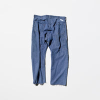 Vintage 1970s《Powr House》Light Boro Big Denim Painter Pants
