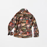 Vintage《KENNINGTON》“Alice in Wonderland” Patterned Shirt