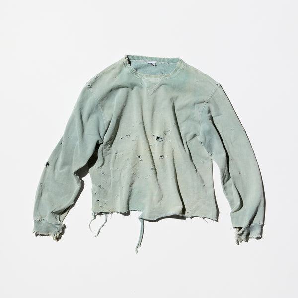 Vintage《Champion》Boro Sweater Shirt