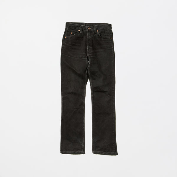 Vintage 《Levi's》“517” Black Denim Pants