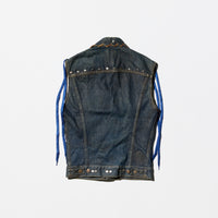 Vintage 1972《LEVI'S》Customized Denim Bikers Vest