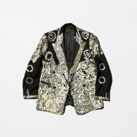 Vintage “Pearly King” Old Costume Jacket Made in England