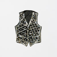 Vintage “Pearly King” Old Costume Vest Made in England