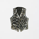 Vintage “Pearly King” Old Costume Vest Made in England