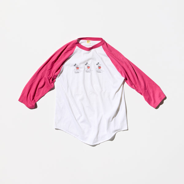Vintage《Velva Sheen》 Triple Classical Mickey Mouse Raglan T-shirt