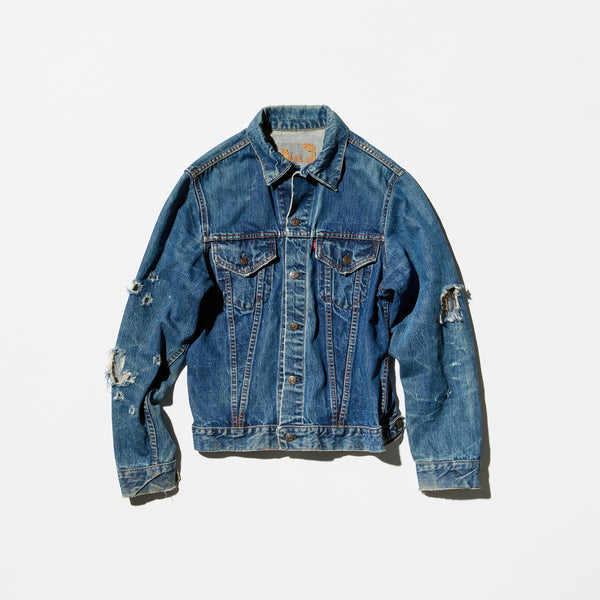 Vintage 60s《LEVI'S》“71205” BIG E Denim Tracker Jacket