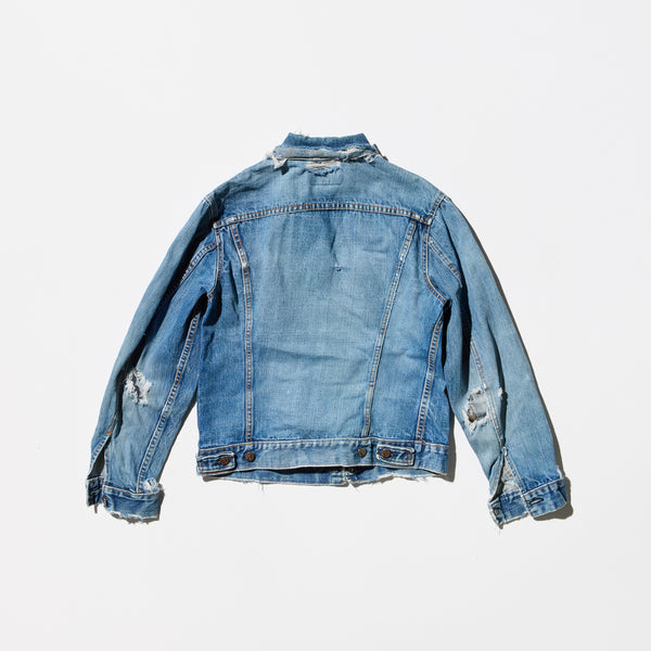 Vintage 60s《LEVI'S》“70505” BIG E Denim Tracker Jacket – VELVET