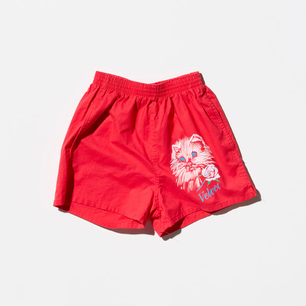 《VELVET》“VELVET Cat”Printed Shorts