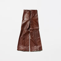 Vintage《DONNA》Leather Shirt&Pants Set-up