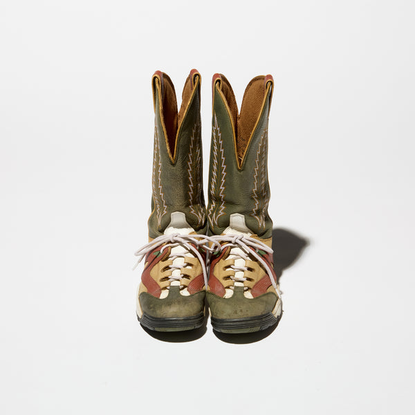Vintage 80s《Tony Lama》Western×Sneaker Docking Boots