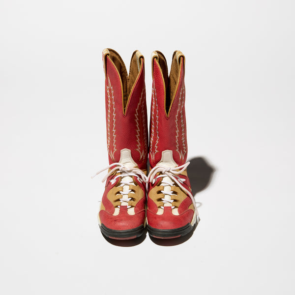 Vintage 80s《Tony Lama》Western×Sneaker Docking Boots