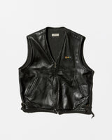 Vintage《IBM》👁️🐝Ⓜ️Leather Vest