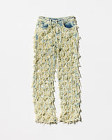 Vintage Y2K《PRETTYLITTLETHINGS》Destroy & Crush Finish Denim Pants