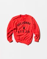 Vintage “DELISHUS PIZZA” Sweat Shirt