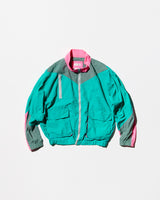 Vintage《STOKED》Switching Design Nylon Jacket