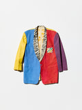 Vintage “Yellow Jacket” 1990 A one-of-a-kind Jacket Hand-painted by G.ALLEN