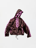 Vintage《MTV GRIND》Satin Half-zip Anorak Parka