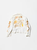 Vintage White Gabardine Souvenir Jacket a.k.a. Yokosuka Jumper