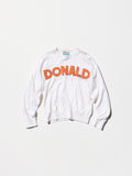 Vintage《SUNDAY COMICS》“DONALD” Sweat Shirt