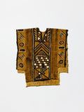 Vintage Mud Dyeing African Poncho