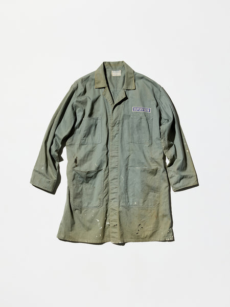 Vintage 40s《HINSON》“Ford” Herringbone Shop Coat