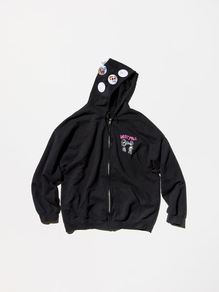 《WESTFALL》“WESTFALL” Badged Zip-up Sweat Parka