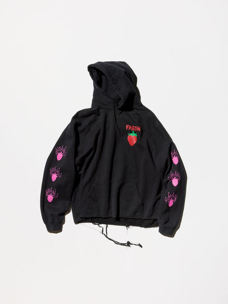 《WESTFALL》“FRESH” Sweat Parka with Raw-cut Hem