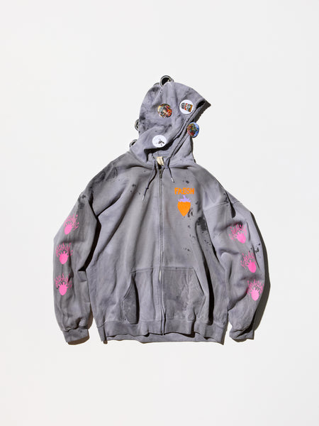 《WESTFALL》“FRESH” Badged Zip-up Sweat Parka