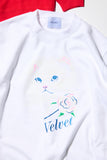 《VELVET》“VELVET CAT” Sweat Shirt