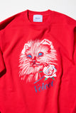 《VELVET》“VELVET CAT” Sweat Shirt