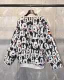 Vintage 1990s “Mickey Mouse" Reversible Sweat Shirt with Insulation