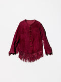 Vintage《EAST WEST MUSICAL INSTRUMENTS Co.》1970S Suede Fringe Jacket