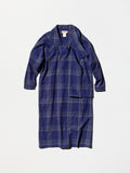 Vintage《TAKEZO》Modern Switching Plaid Long Pull-over
