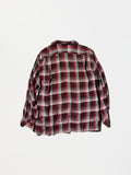 Vintage 1950s《McGREGOR》Boro Ombre Check Rayon Shirt