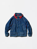 Vintage《claiborne》Denim Anorak Hoodie