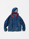 Vintage《claiborne》Denim Anorak Hoodie