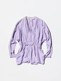 Vintage Collarless Jacket with Unique Pleats and Sculpted Shaping