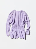 Vintage Collarless Jacket with Unique Pleats and Sculpted Shaping