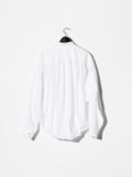 Vintage《OZONE PROTECTIVE LAYERS》So Into the Dramatic Volume and Gathered Details On this White Stand-collar Shirt