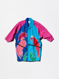 Vintage《Victor Camarena》“Birds” Open-front Jacket