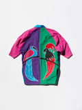 Vintage《Victor Camarena》“Birds” Open-front Jacket