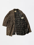Vintage 1960s《Aquascutum》Gabardine Balmacaan Coat