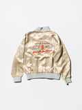 Vintage《Sichel》“SPECTRUM” Satin Bomber Jacket