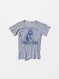 Vintage 1970s《RUSSELL SOUTHERN COMPANY》“VARSITY TRACK” Flock Print T-shirt